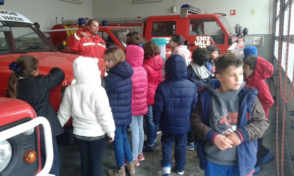 Visita aos Bombeiros